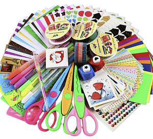 Scrapbooking kit supplies vision board af